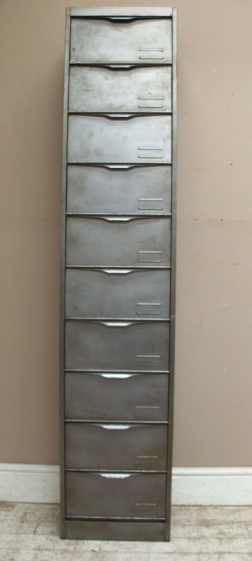 vintage steel cabinet